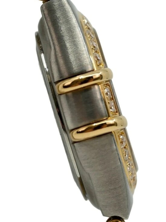 Omega 22.5mm Ladies Constellation Linen Dial+ Diamond Bezel Watch! Ref: 1267.30! main image 4